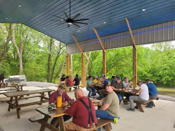 Paddle Trail Campground — registration office, lodge, and convenience store